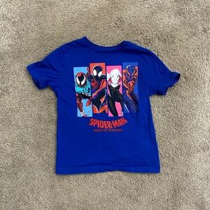 Boys Spiderman Across the Spider Verse Shirt size Small 6/7